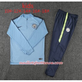 Manchester City Enfant Ensemble Sweat d'entrainement Bleu 2018/2019